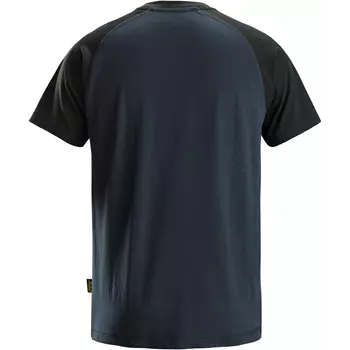 Snickers T-skjorte 2550, Navy/Svart