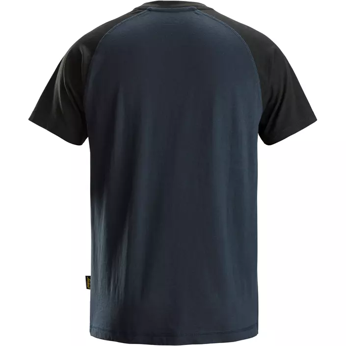 Snickers T-shirt 2550, Navy/Black, large image number 1