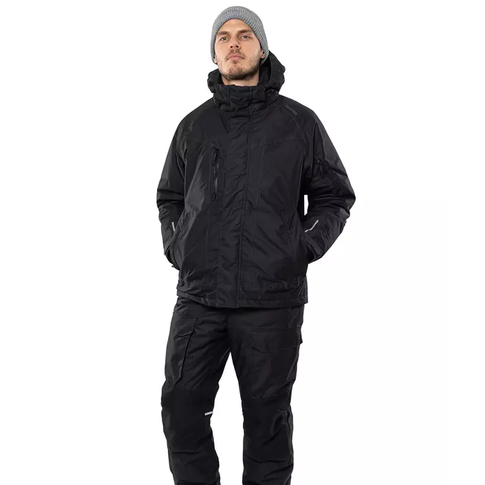 Fristads Airtech® winter jacket 4410 GTT, Black, large image number 1