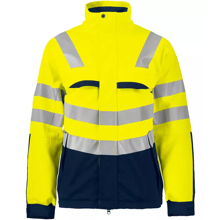 ProJob work jacket 6415, Hi-vis Yellow/Marine, large image number 0