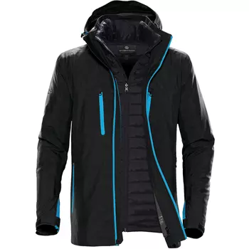 Stormtech Matrix 3-i-1 jakke, Svart/Blå