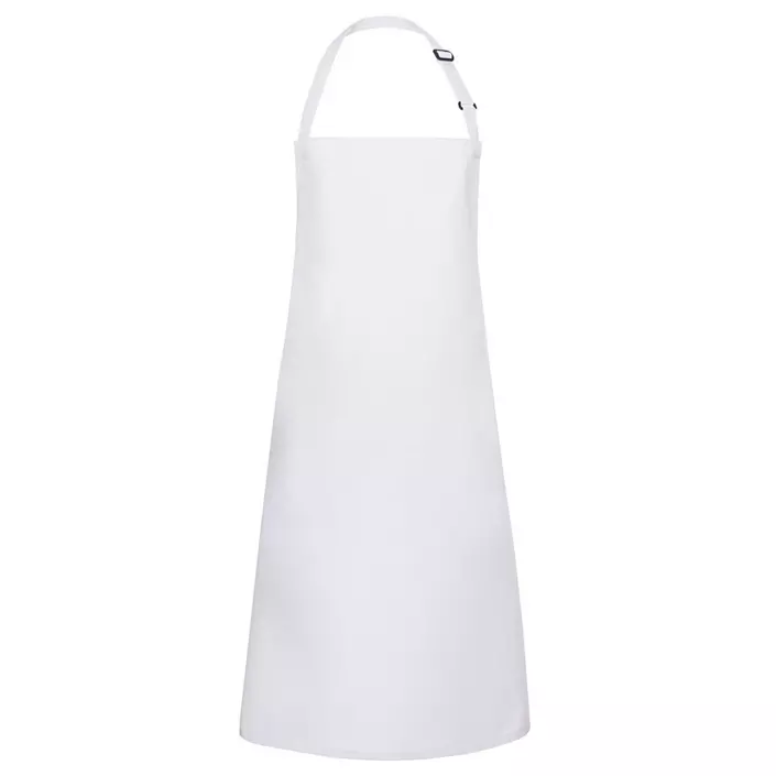Karlowsky Basic bib apron, White, White, large image number 0