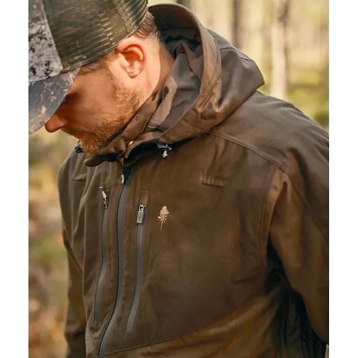 Pinewood Retriever Active jakke, Hunting Brown/Suede Brown, large image number 5