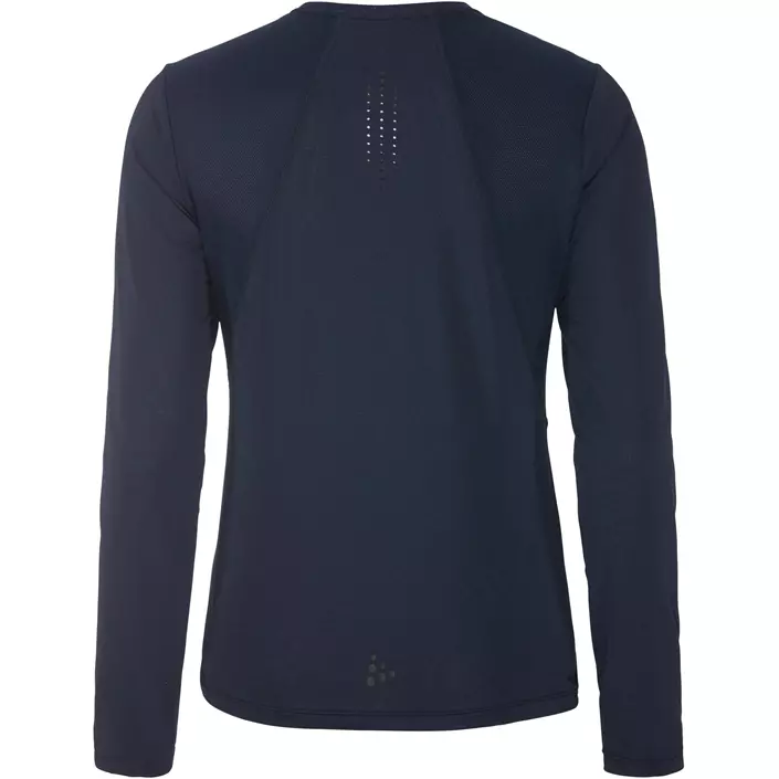 Craft ADV Essence langærmet dame T-shirt, Blaze, large image number 2