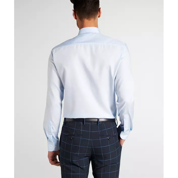 Eterna Uni Slim fit Poplin skjorta, Ljus Blå, large image number 2
