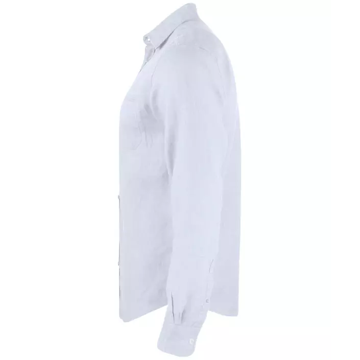 Cutter & Buck Summerland Modern fit hørskjorte, Hvid, large image number 3