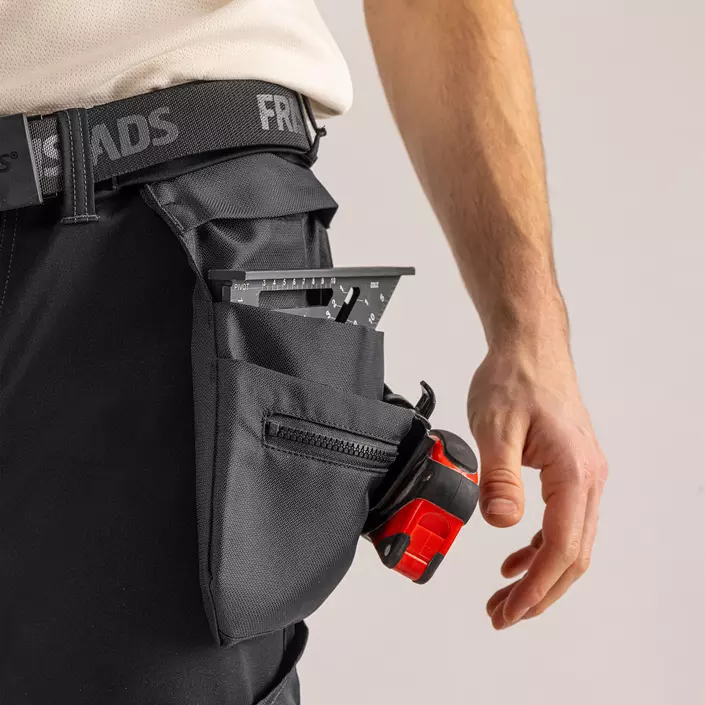 Fristads Flex löst hängande ficka 9801 CRKN, Svart, Svart, large image number 1