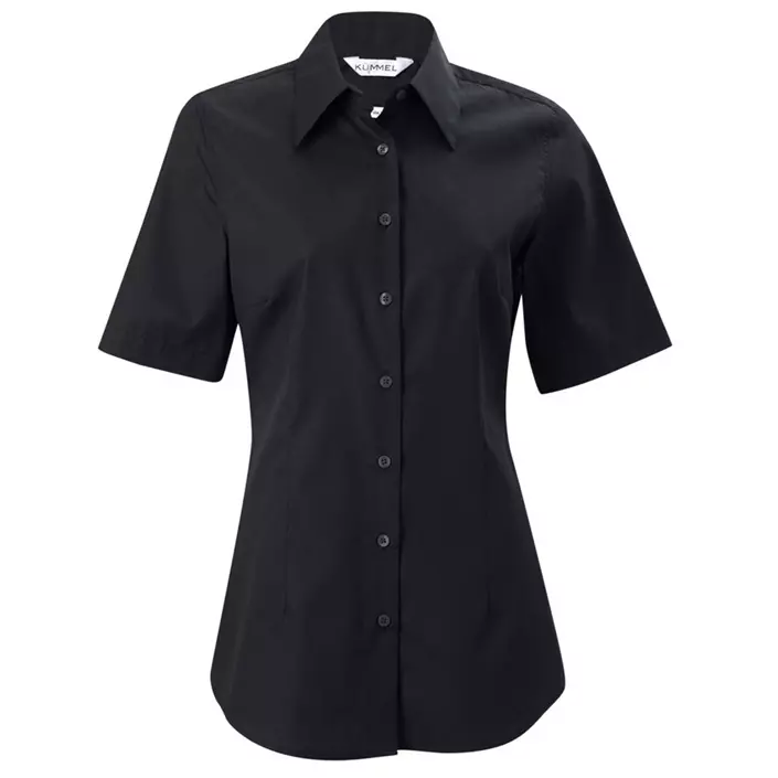 Kümmel Kate Classic fit women's short-sleeved poplin shirt, Black, large image number 0