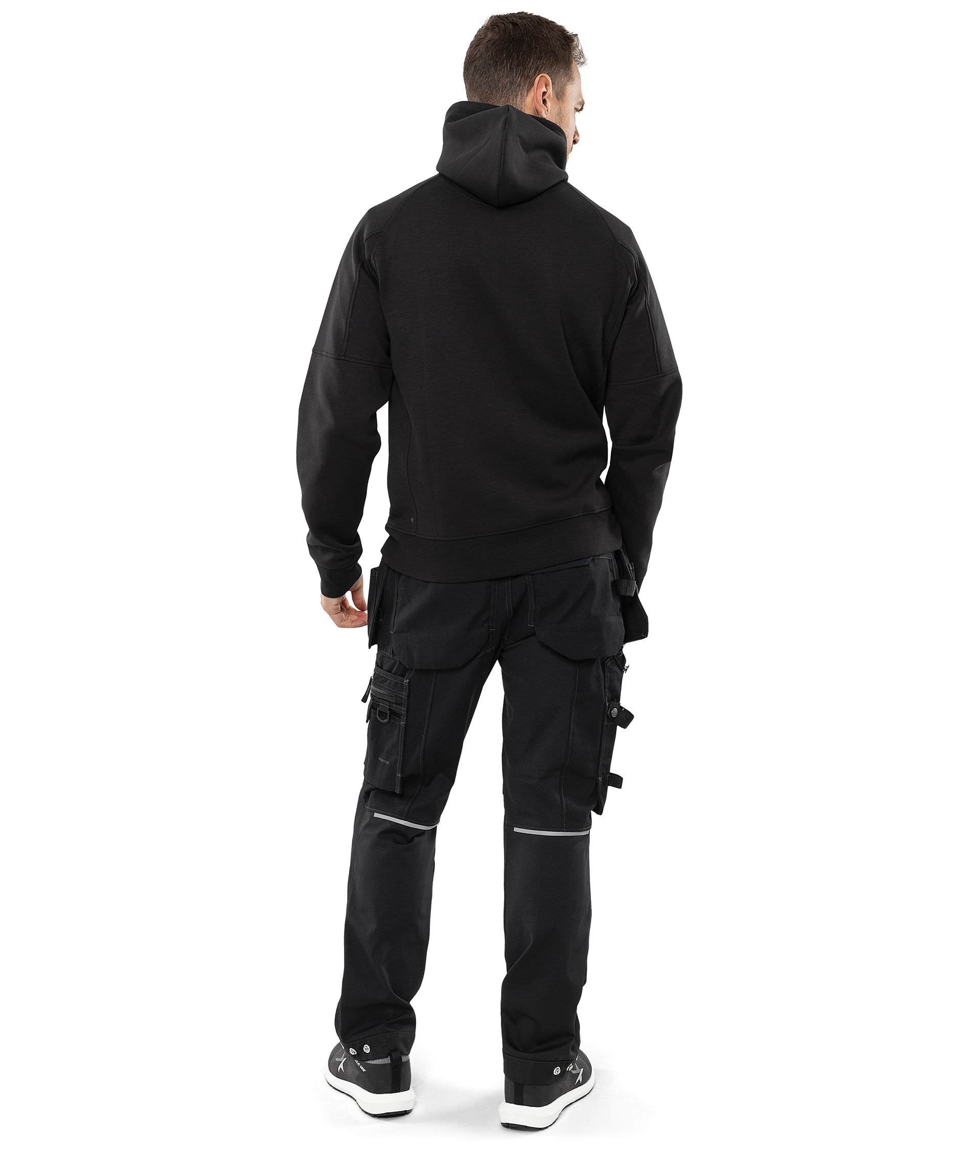 Fristads Sweatjacke 7831 GKI, Schwarz, large image number 3