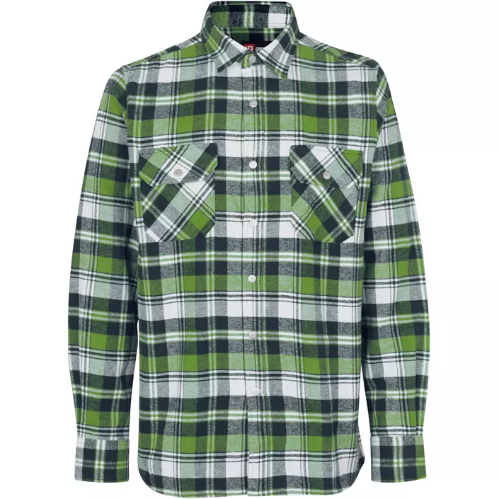 ID Green Leaf flannel shirt, Green, large image number 0
