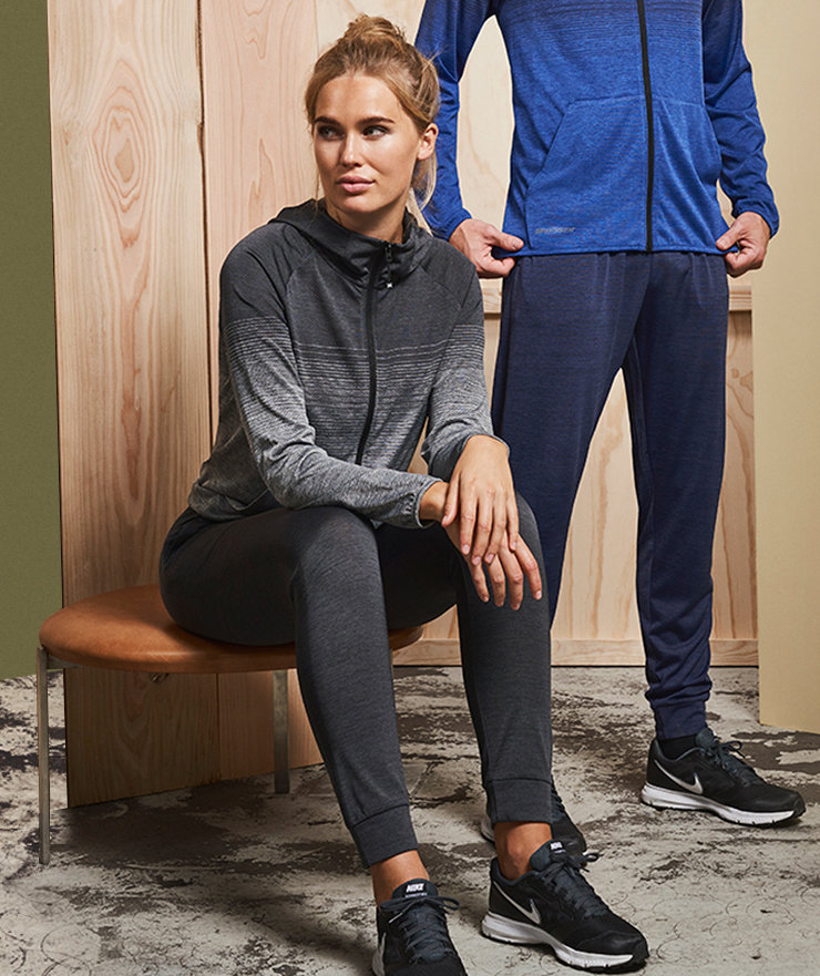 GEYSER Nahtlos Damen Cardigan, Anthracite melange