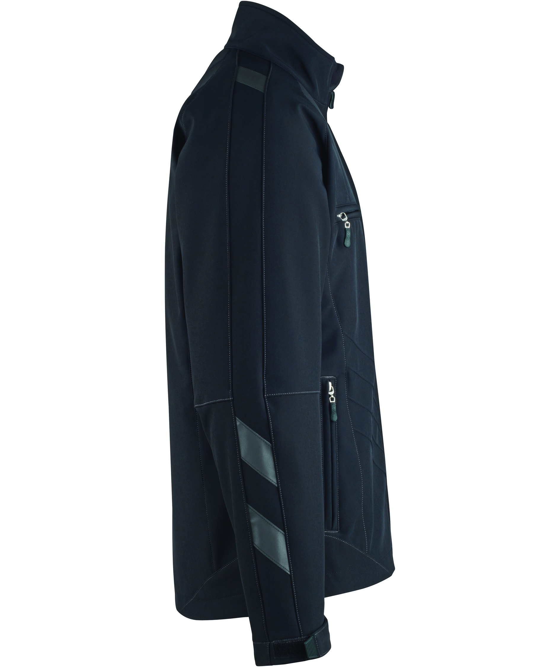 Mascot Unique Dresden softshell jacket, Black, large image number 2