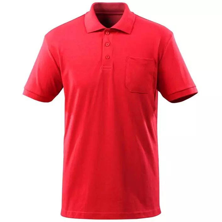 Mascot Crossover Orgon polo shirt, Signal red, large image number 0