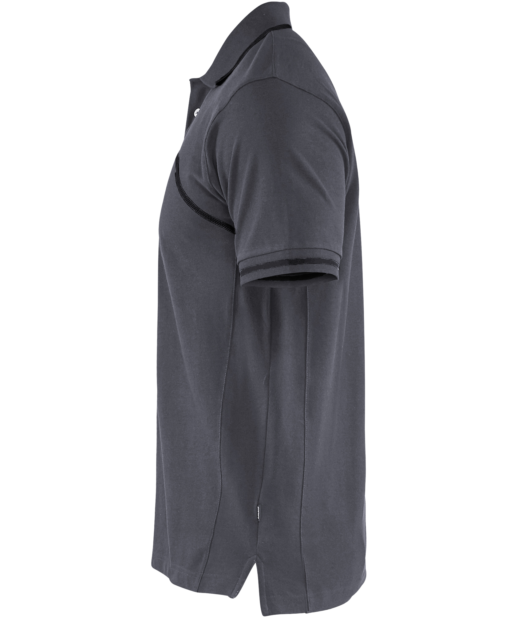 Bl&aring;kl&auml;der Unite polo T-shirt, Medium grey/black, large image number 3