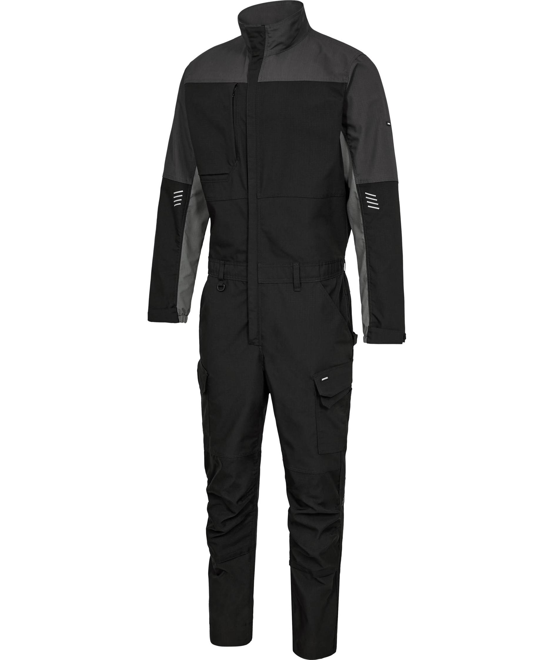 Engel Entire coveralls, Black/Anthracite Grey, large image number 4