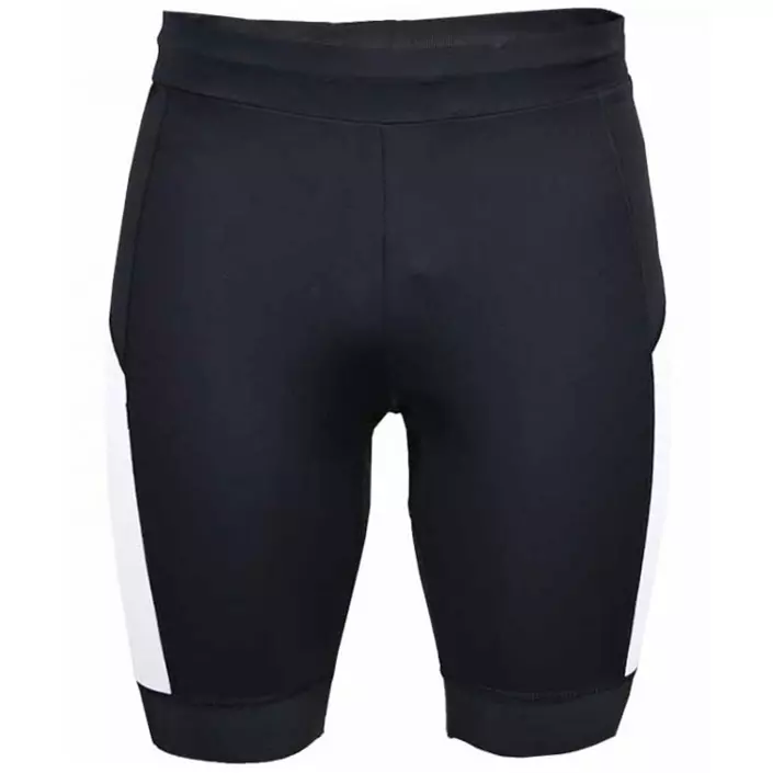 Vangàrd Men run tights shorts universal, Sort, large image number 0