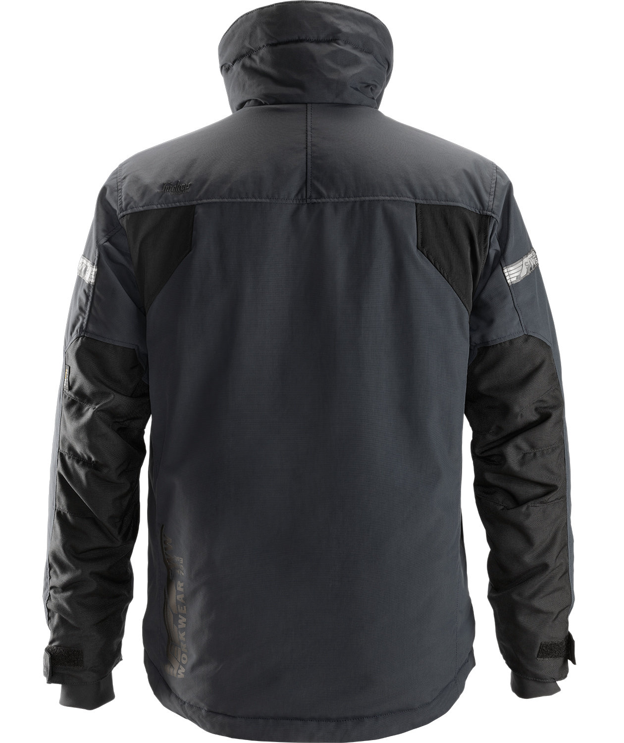 Snickers AllroundWork 37.5&reg; winter work jacket 1100, Steel Grey/Black
