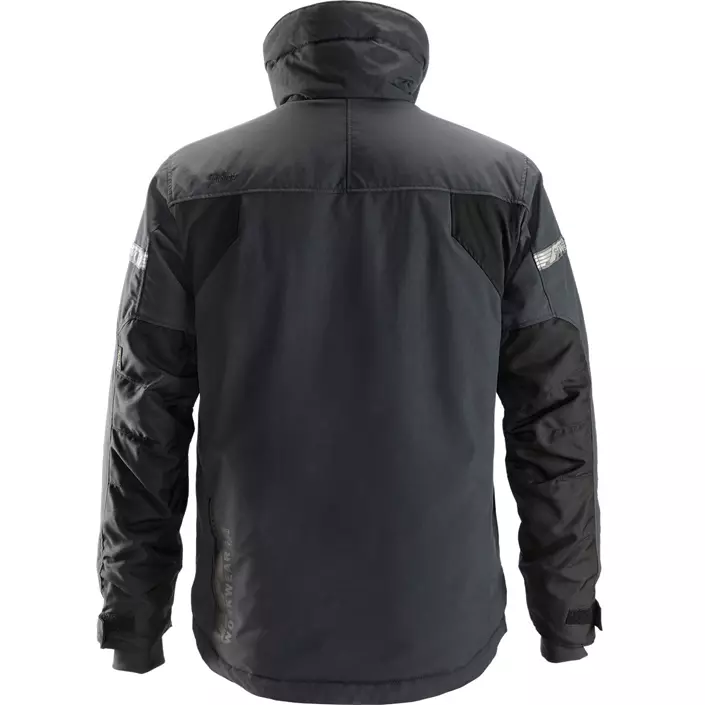 Snickers AllroundWork 37.5® winter work jacket 1100, Steel Grey/Black, large image number 1