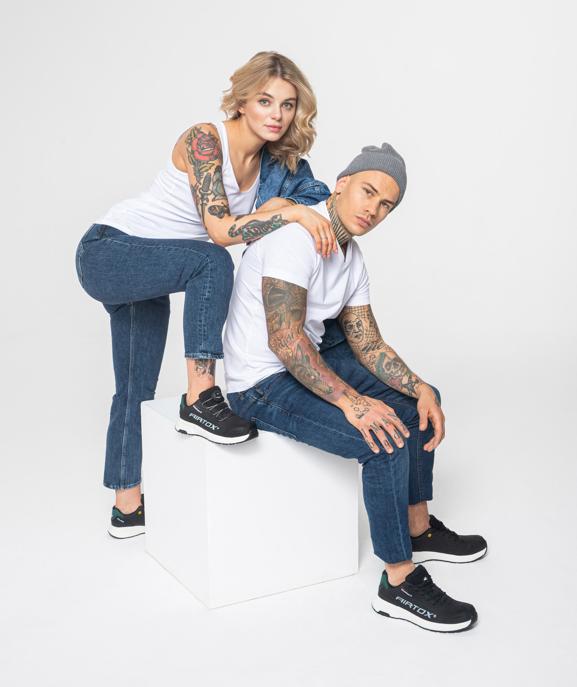 Airtox FL4 safety shoes S3, Black, large image number 3