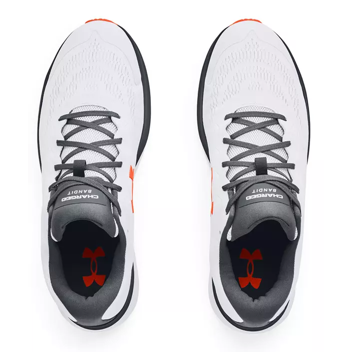 Under Armour Charged Bandit Laufschuhe, Weiß/Orange, large image number 3