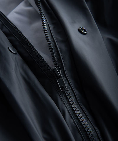 Lyngs&oslash;e PU rain coveralls, Marine Blue, large image number 2