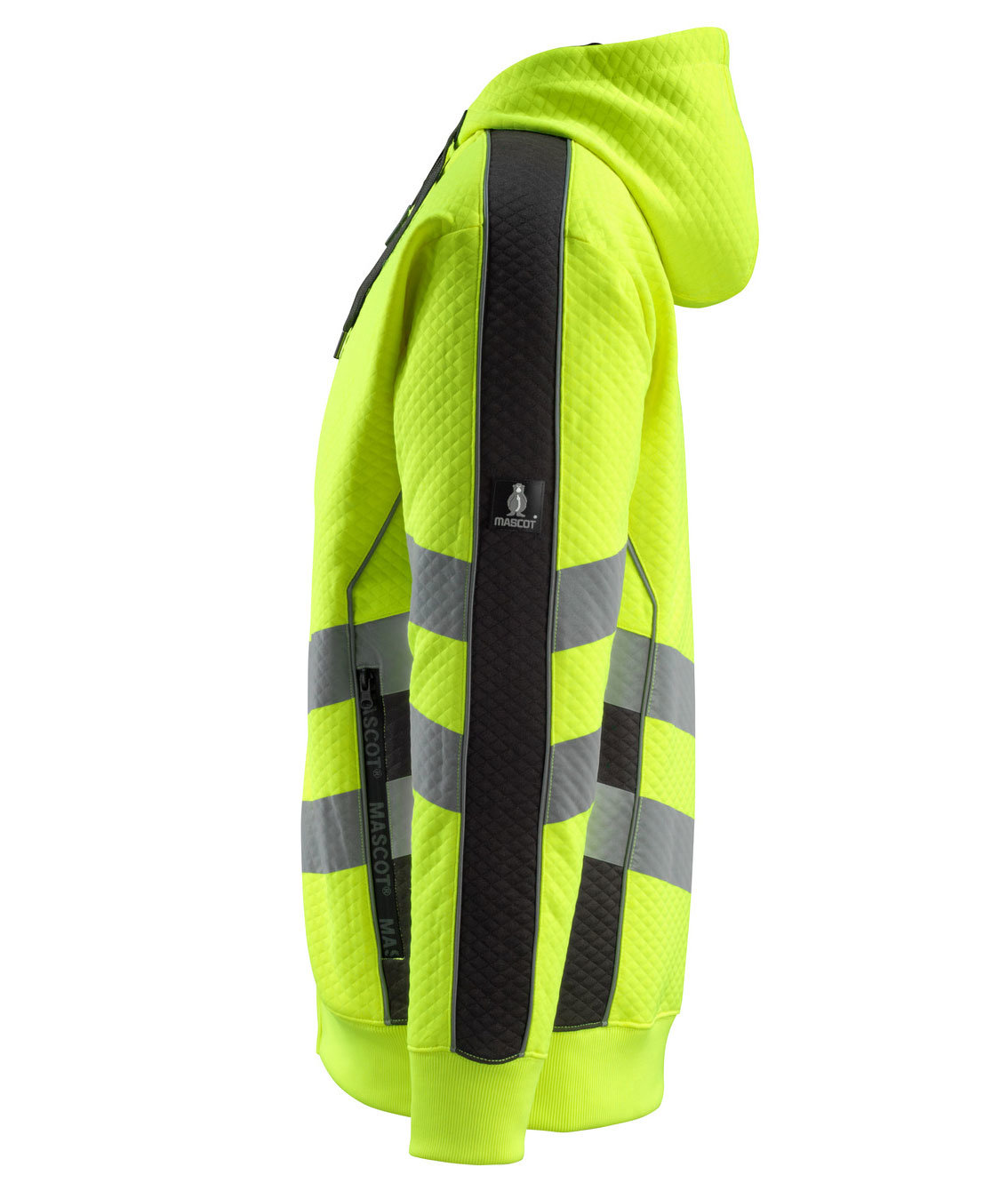 Mascot Safe Supreme Corby Kapuzenpullover, Hi-vis Gelb/Schwarz