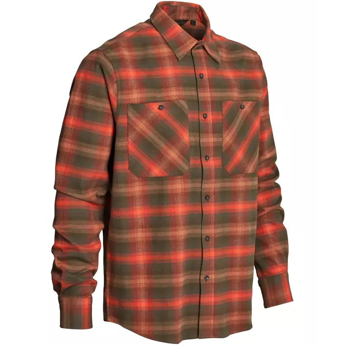 Northern Hunting Ubbe shirt, Orange checked, large image number 0
