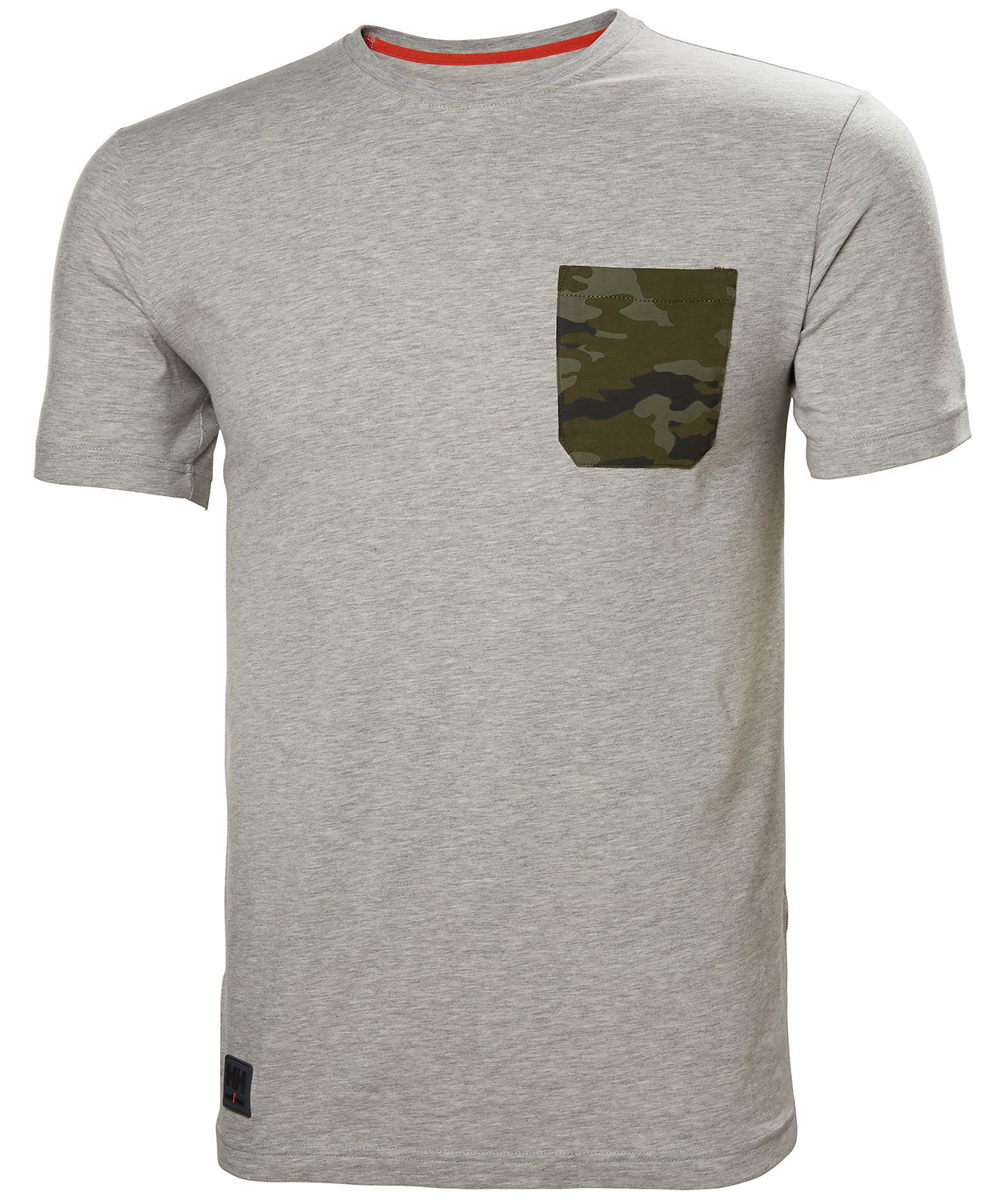 Helly Hansen Kensington T-shirt, Grey Melange/Camouflage