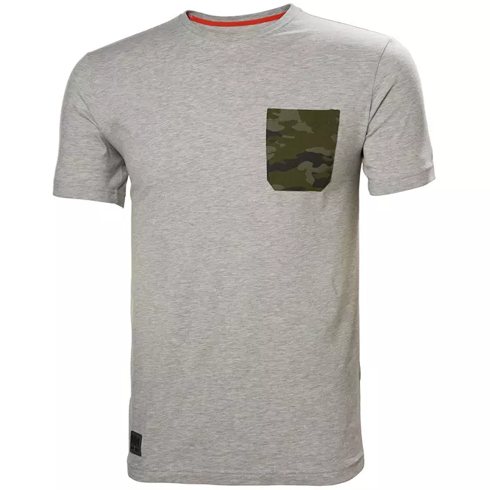 Helly Hansen Kensington T-shirt, Gråmelerad/Camouflage, large image number 0