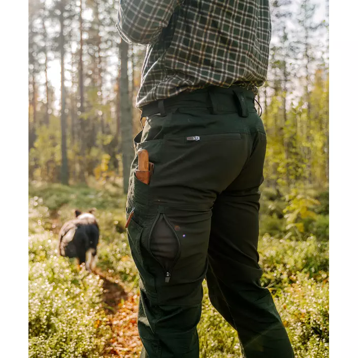 Pinewood Lappland Expert bukser, Moss green, large image number 5