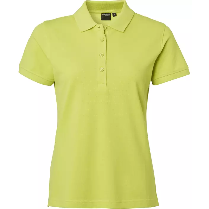 Top Swede dame polo T-shirt 187, Lime, large image number 0