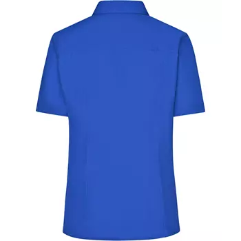 James & Nicholson women's short-sleeved Modern fit shirt, Royal Blue