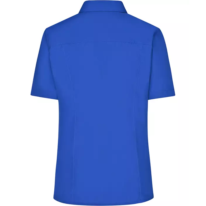 James & Nicholson kurzärmeliges Modern fit Damenhemd, Königsblau, large image number 1