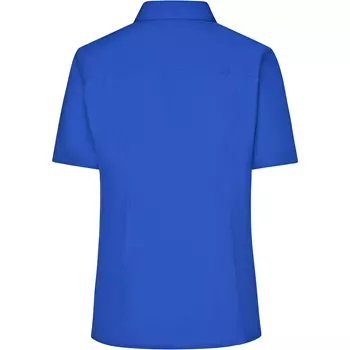 James & Nicholson kortärmad Modern fit skjorta dam, Kungsblå