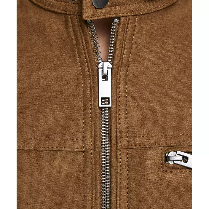 Jack & Jones JJEROCKY mockaimitation jacka, Cognac, large image number 4