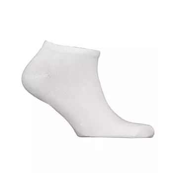 VM Footwear 3-pack Bamboo Medical Short Socks, White