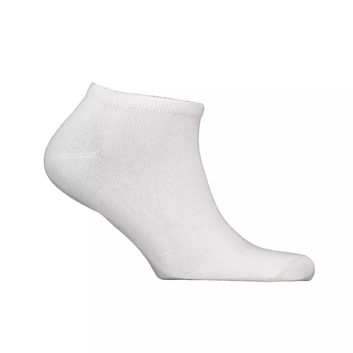 VM Footwear 3-pack Bamboo Medical Short sokker, Hvit, large image number 0