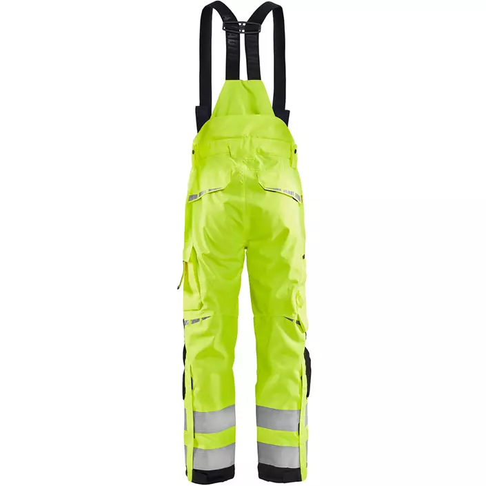Blåkläder skalbukser, Hi-vis Gul/Sort, large image number 1