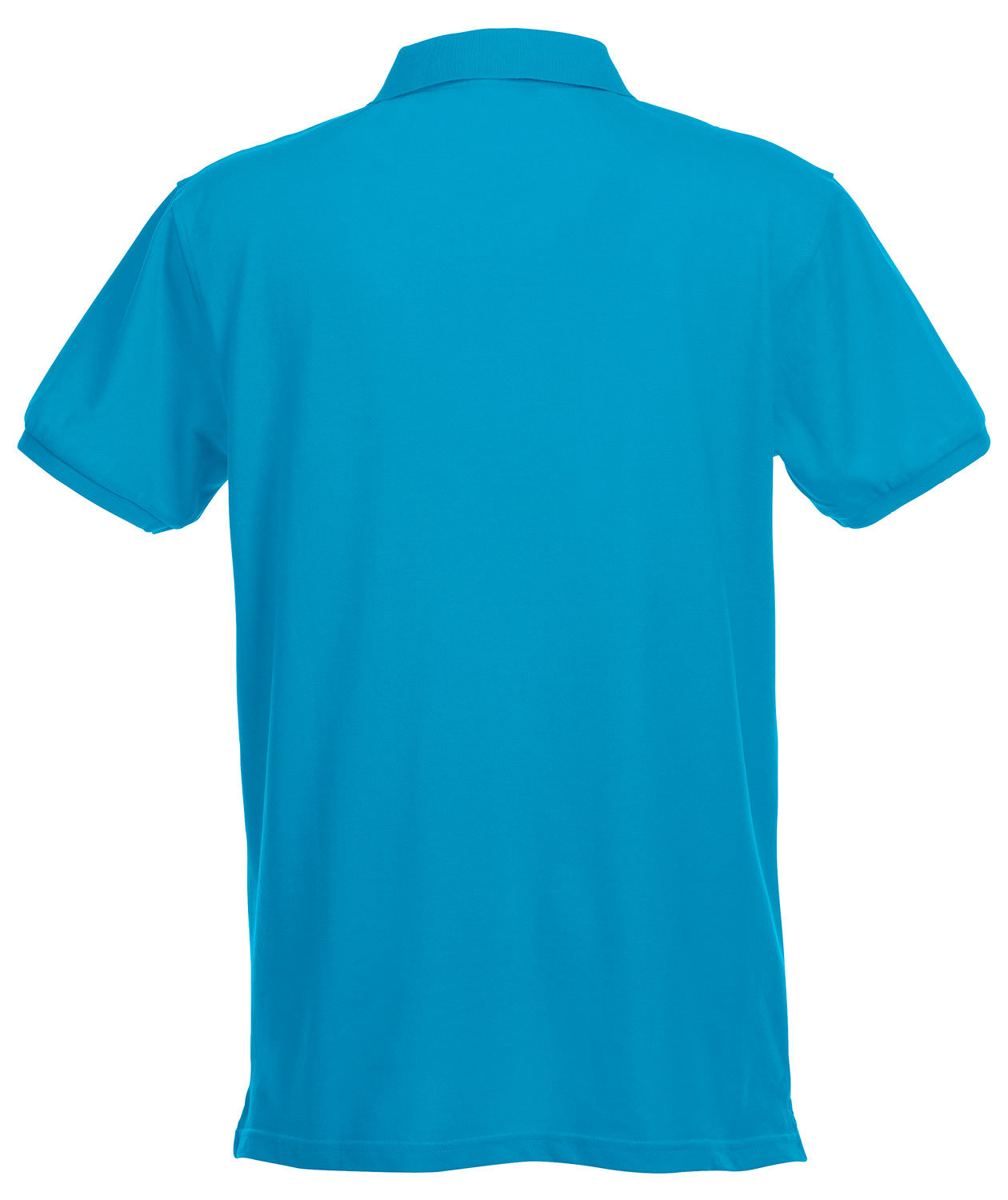 Clique Premium polo shirt, Turquoise, large image number 2