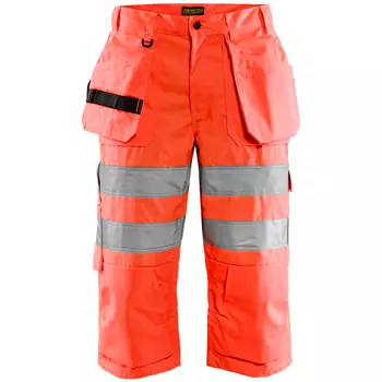 Blåkläder 3/4-Handwerkerhose, Warnschutz, EN 20471, Hi-Vis Rot
