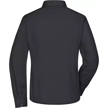 James & Nicholson modern fit women's shirt, Black