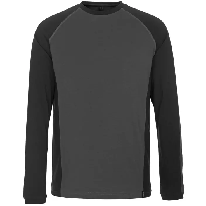 Mascot Unique Bielefeld long-sleeved T-shirt, Dark Antracit/Black, large image number 0
