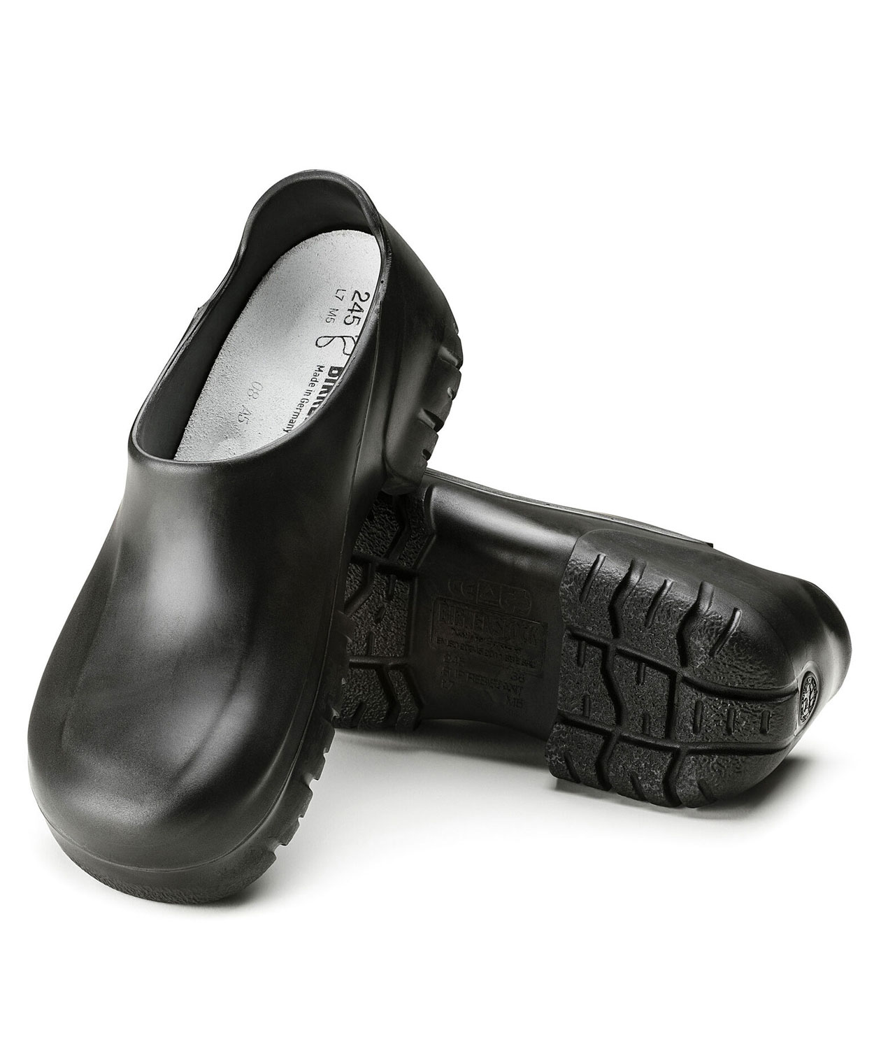 Birkenstock A640 Regular fit safety clogs SB, Black, large image number 3