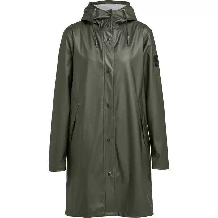 Tenson Apelviken Damen Regenjacke, Olivgrün, large image number 0