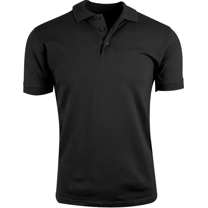 Camus Melbourne polo shirt, Black, large image number 0