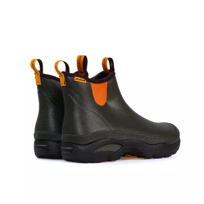 LaCrosse Hampton rubber boots, Rosin Green/Popsicle Orange, large image number 2