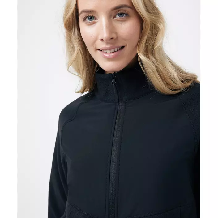 Iqoniq Talung Fleecepullover, Schwarz, large image number 8