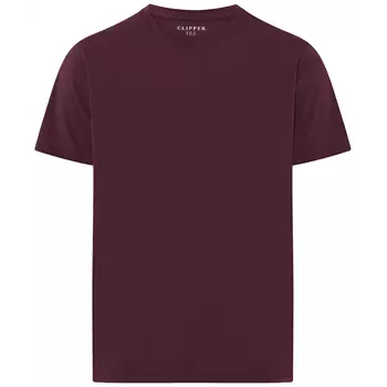 Clipper Dax T-skjorte, Burgundy Winetasting