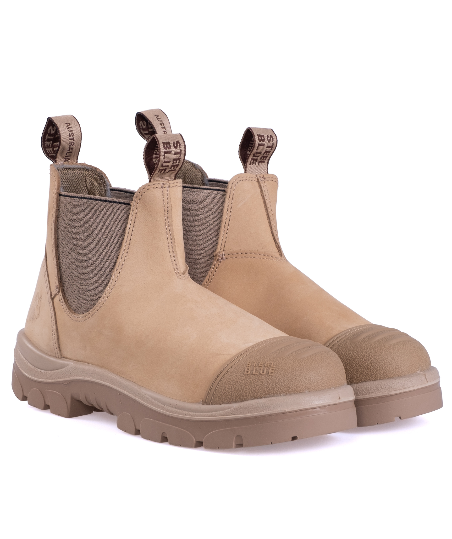 Steel Blue Hobart sikkerhedsst&oslash;vler S3, Sand, large image number 3