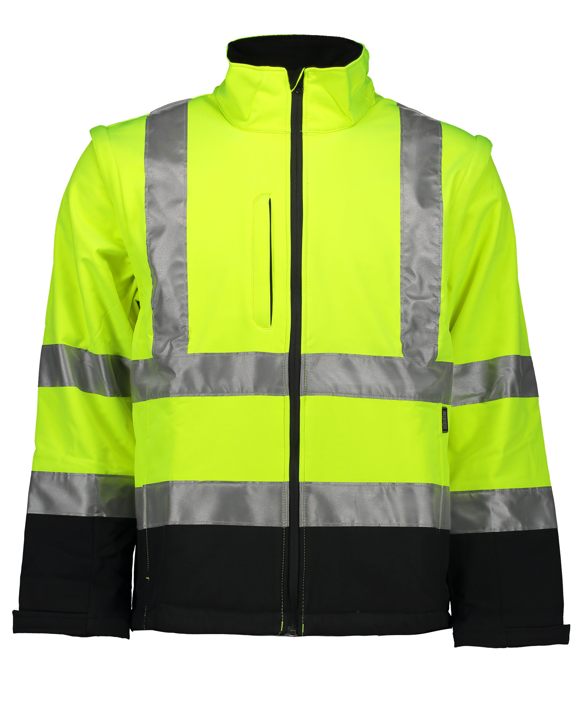 Abeko Minnesota 2-in-1 softshell jacket, Hi-vis Yellow/Black, large image number 0
